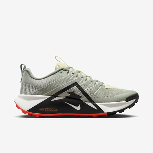 Nike Wildhorse 10 Men's Trail Running Shoes (FV2338-300, Jade Horizon/Light Silver/Safety Orange/Medium Ash) Size 1 - alternate view 3