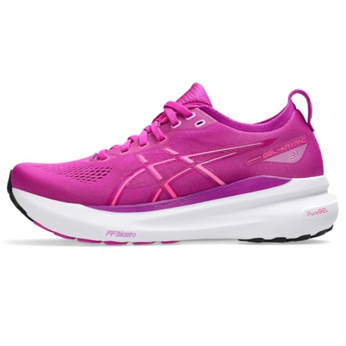 ASICS Women's Gel-Kayano 31 Running Shoes, 8.5, Bold Magenta/Purple Spectrum