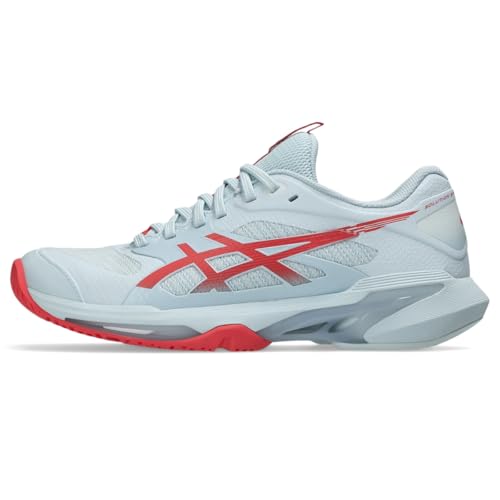 ASICS Women's Solution Speed FF 4 Tennis Shoes, 12, Sky/Sienna