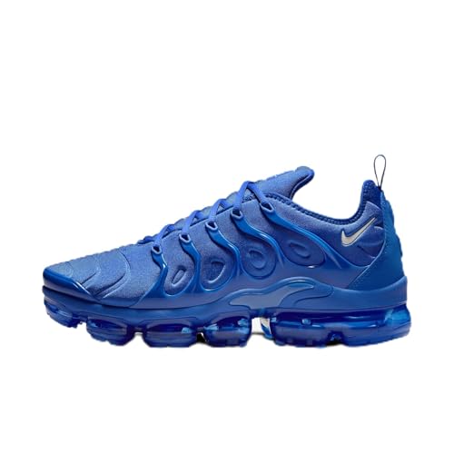 Nike Air Vapormax Plus Men's Shoes (HJ9148-480, Game Royal/Metallic Silver/White) Size 10.5