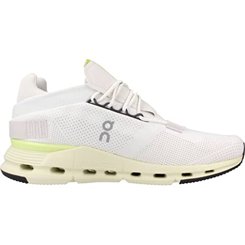 On Men's Cloudnova Sneakers, All White, 10.5 Medium US