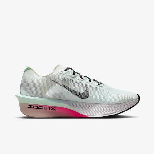 Women's ZoomX Vaporfly Next% 4 (101 - White/Black-Hyper Pink-Mint Foam)