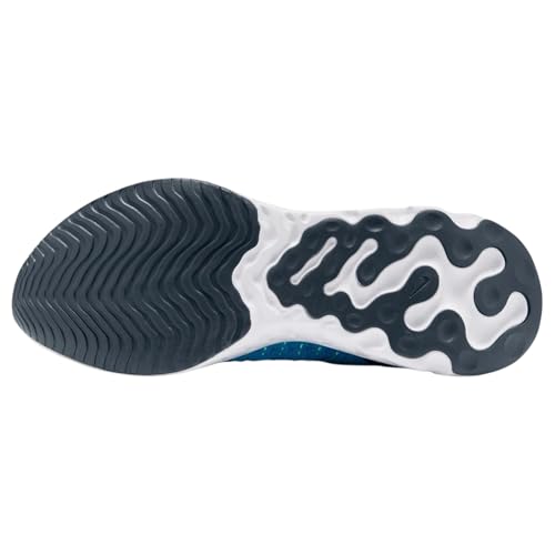 Nike React Phantom Run Flyknit 2 Men's Road Running Shoes (CJ0277-402, Blue Orbit/Vapor Green/Deep Ocean/Blue Orbit) Size 9