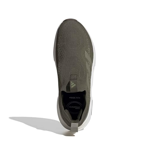 adidas Men's Cloudfoam Cuxxion - Sock, Night Cargo/Silver Pebble/Tent Green, 13
