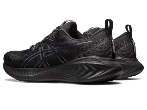 ASICS Men's Gel-Cumulus 25 Running Shoes, 8, Black/Gunmetal