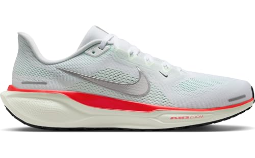 Men's Pegasus 41 (115 - White/Metallic Silver-Barely Green)