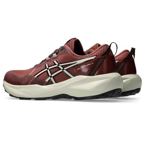 ASICS Men's Gel-Venture 11 (Extra Wide) Running Shoes, 10.5, Rusted Rock/Light DUST