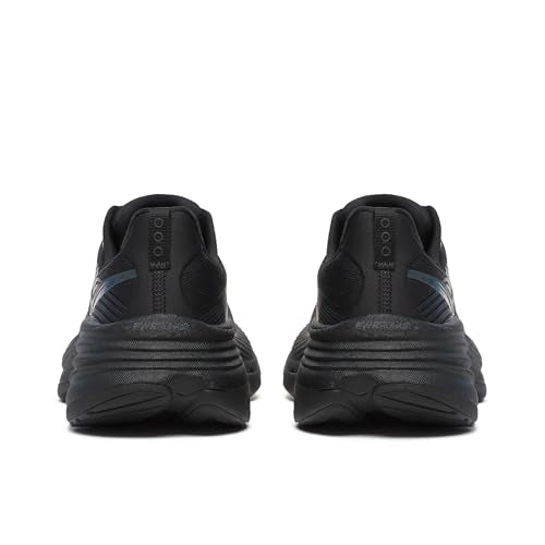 Saucony Men's Hurricane 24 Sneaker, Black, 9