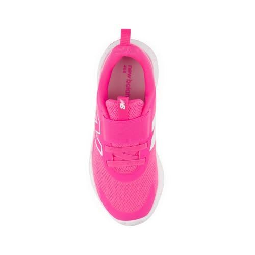 New Balance Kid's DynaSoft 468 V1 Slip-On Running Shoe, Pink Heat/Nb White, 13 Little Kid
