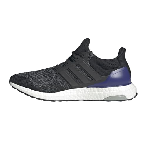 adidas Men's Ultra Boost Black/Purple Running Shoe 8.5 Men US