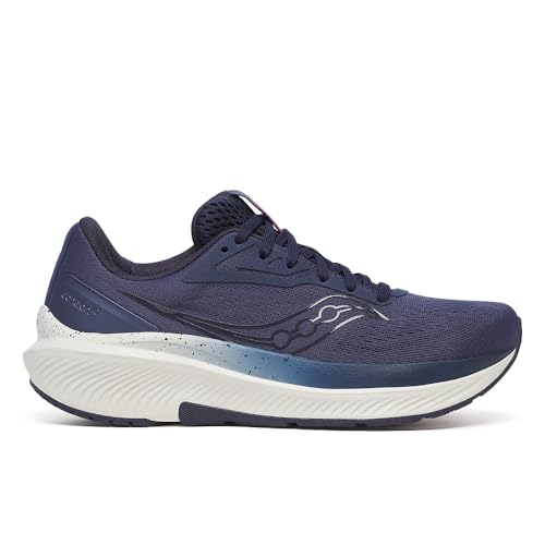 Saucony Women's Echelon 10 Sneaker, Navy/Quartz, 7