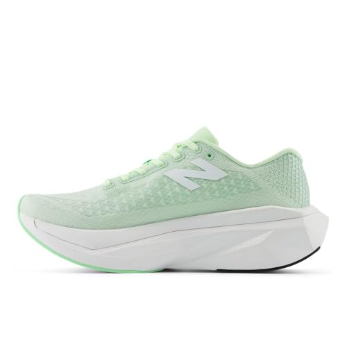 New Balance Men's FuelCell SuperComp Trainer V3 Running Shoe, Melon Water/Clay Ash/White, 12 M