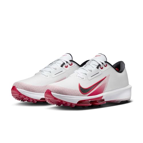 Nike Revolution 7 (FD0217-101, White/University Red/Pure Platinum/Black) Size 9