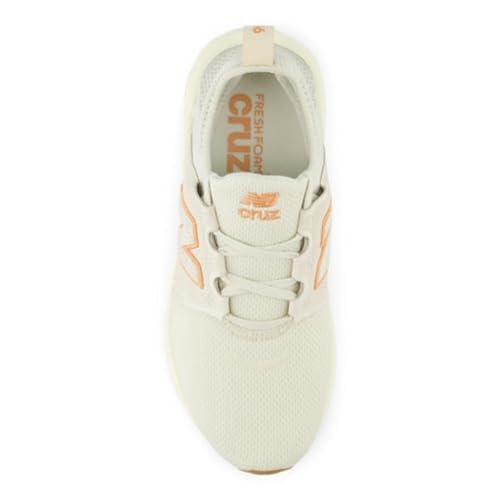 New Balance Women's Fresh Foam X Cruz V3 Running Shoe, Linen/Sea Salt/Copper, 10 M