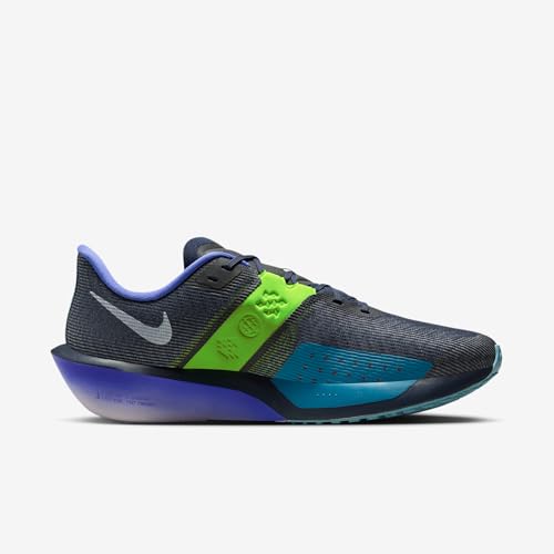 Nike Zoom Rival Fly 4 Men's Road Racing Shoes (Obsidian/Persian Violet/Green Abyss/White) Size 10.5