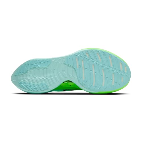 Brooks Unisex Hyperion Elite 5 Neutral Race Running Shoe for Men & Women - Limpet/Black/Green Gecko - 10.5 Medium