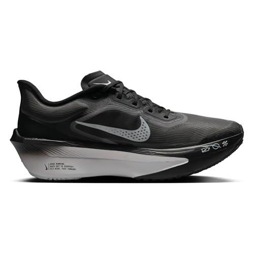 Nike Zoom Fly 6 Men's Road Racing Shoes (FN8454-001, Black/Light Smoke Grey/White) Size 10.5