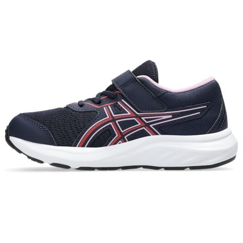 ASICS Kid's Contend 9 Pre School Running Shoes, 2.5, Midnight/Coral Reef