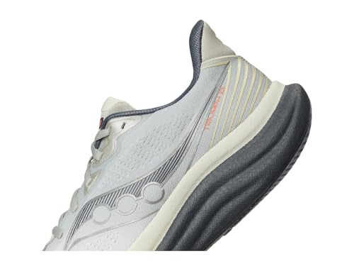 Saucony Men's Triumph 23 Sneaker, Grey/Shadow, 10.5
