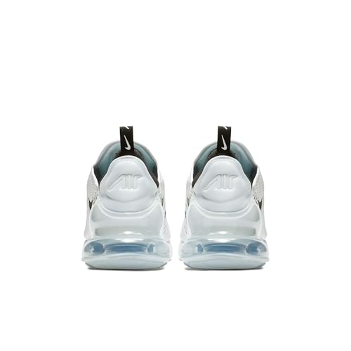 Nike Men's Air Max 270 Shoes, White/Black-White, 12