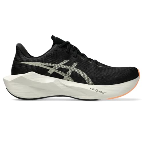 ASICS Men's NOVABLAST 6 Running Shoes, 7.5, Black/Khaki