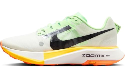 Nike Ultrafly Women's Trail Racing Shoes (DZ0489-102, Summit White/Vapor Green/Laser Orange/Black) Size 6.5
