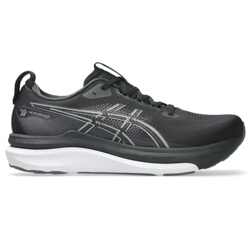 ASICS Men's Gel-Kayano 33 Running Shoes, 10.5, Black/White