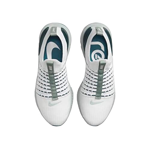 Nike React Phantom Run FK 2 Womens Shoes, Platinum Tint/Dark Teal Green/Jade Smoke/Light Silver, 9 M US