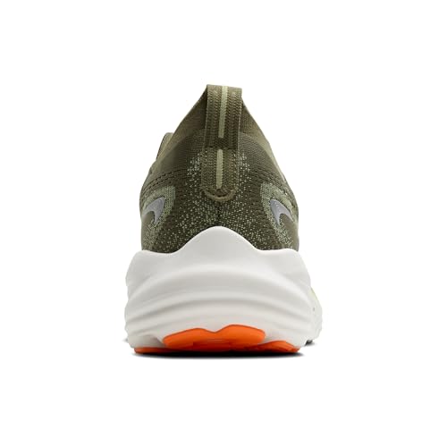 Brooks Men’s Glycerin 22 Neutral Running Shoe - Dusty Olive/Tea/Orange - 11 Medium