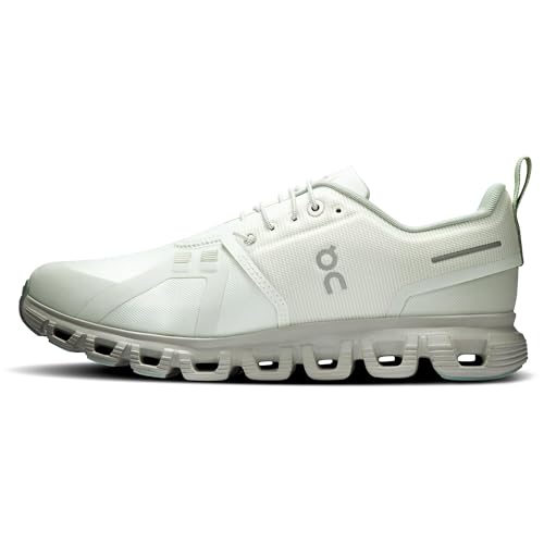 On Womens Cloud 6 Waterproof Iceberg/Tin 6.5 Medium
