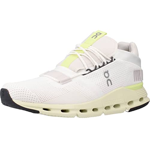 On Men's Cloudnova Sneakers, All White, 10.5 Medium US