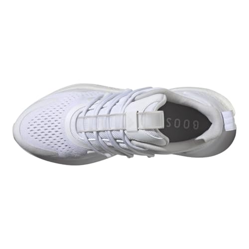 Adidas Men's Alphaboost V2, White/Crystal White/Grey, 9.5