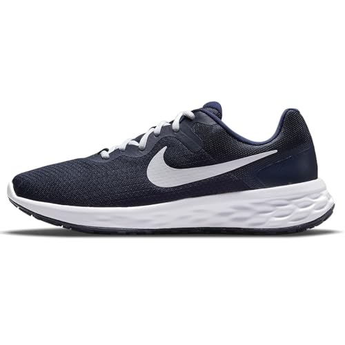 NIKE Revolution 6 Men's Trainers Sneakers Shoes DC3728 (Midnight Navy/Obsidian/Ashen Slate/White 401) UK7 (EU41) - product image