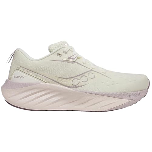 Saucony Women's Triumph 22 Sneaker, Vanilla, 8.5