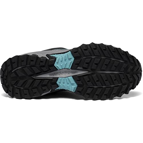 Saucony Women's Excursion TR14 Trail Running Shoe, Charcoal/Marine, 8.5