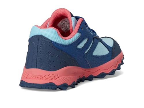 Saucony Unisex Cohesion TR14 LTT Trail Running Shoe (Little Kid/Big Kid) Aqua/Coral 3 Little Kid Medium
