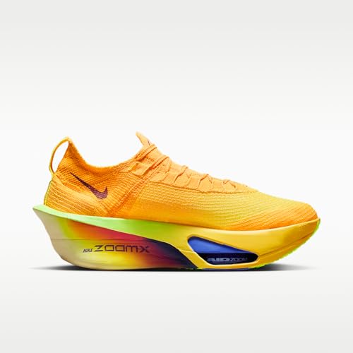 Nike Alphafly 3 Men's Road Racing Shoes (Laser Orange/Citron Pulse/Volt Ice/Indigo Burst) Size 6.5