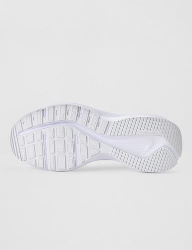 Nike Women's Downshifter 14 Road Running Shoes, White/White, 8
