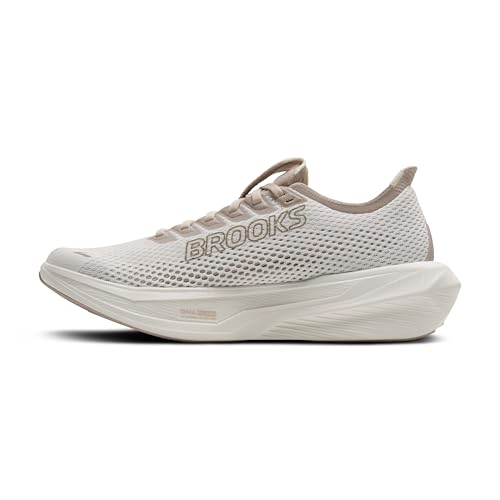 Brooks Women’s Hyperion 3 Neutral Running Shoe - Coconut/Bronze/Mushroom - 6.5 Medium