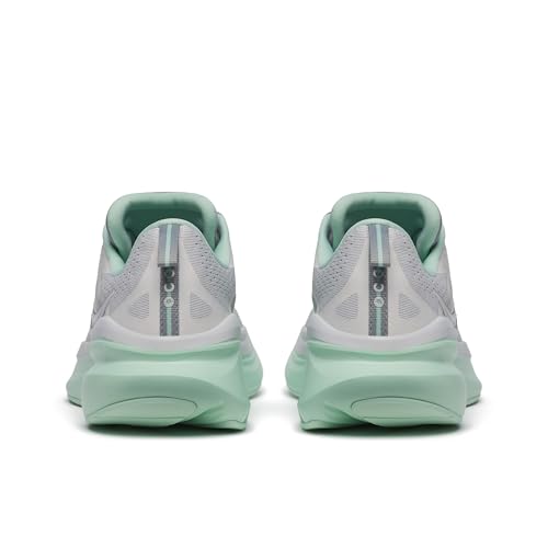 Saucony Women's Omni 22 Sneaker, Fog/Jade, 11 Wide
