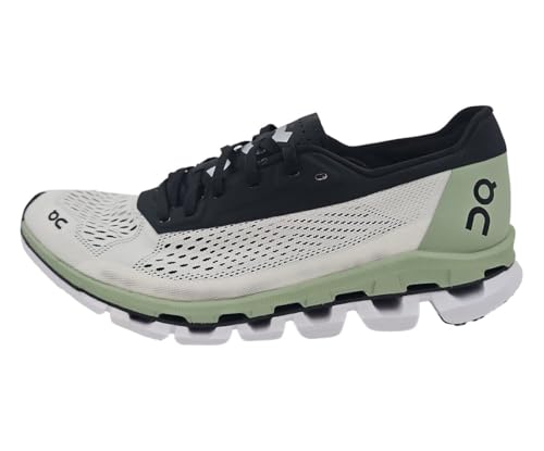 On Cloudboom 1 Women Shoes Size 7, Color: White/Black-White