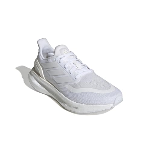 Adidas Women's Pureboost 5, White/White/White, 9.5