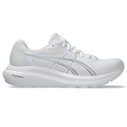 ASICS Women's Gel-Contend 10 Running Shoes, 7.5, White/Concrete