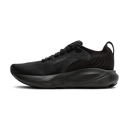 Brooks Men’s Adrenaline GTS 25 Supportive Running & Walking Shoe - Black/Black/Ebony - 11.5 Medium