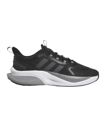 Adidas Men's Alphabounce +Shoes - Low (Non Football), Core Black Carbon Grey Three, 11.5 US