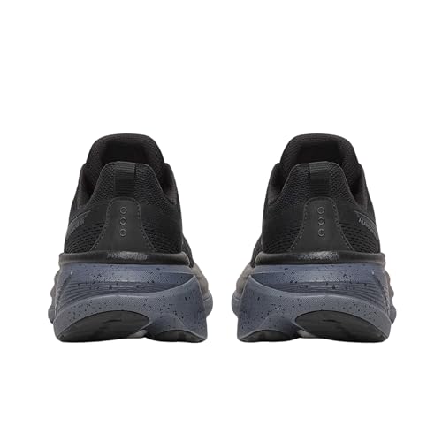 Saucony Womens Hurricane 25, Black/Shadow, 7.5