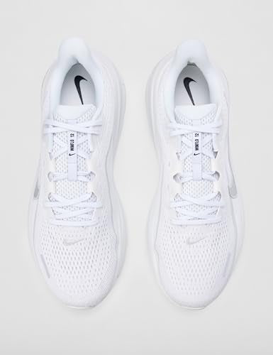 Nike Men's Air Winflo 12, White/Metallic Silver-Summit White, 10.5