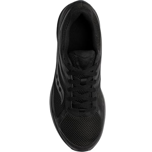 Saucony Men's Cohesion 14 Sneaker, Black/Black, 14