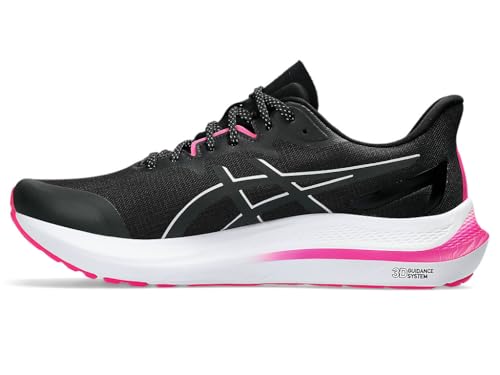 ASICS Men's GT-2000 12 Shoes, 12, Black/Pure Silver