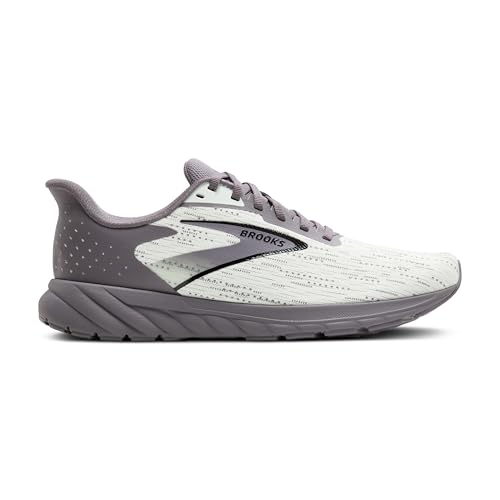 Brooks Men’s Anthem 7 Neutral Running Shoe - Grey/Excaliber/Black - 8.5 Medium
